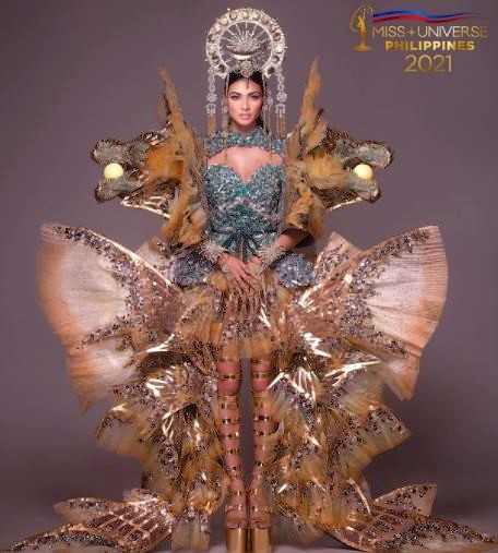 Miss universe 20221 Golden lunar dragon