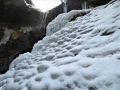 滝壺の氷