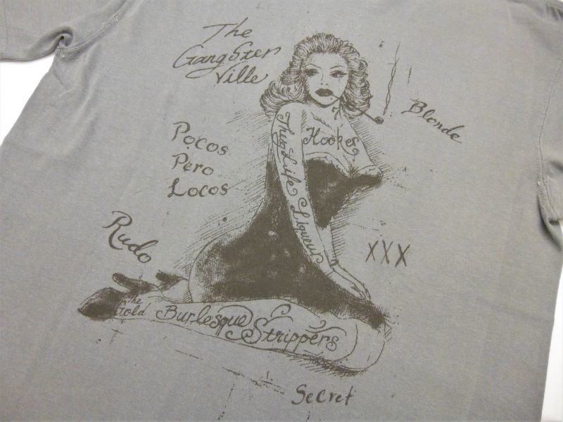 GANGSTERVILLE RUDO PIN UP-S/S T-SHIRTS