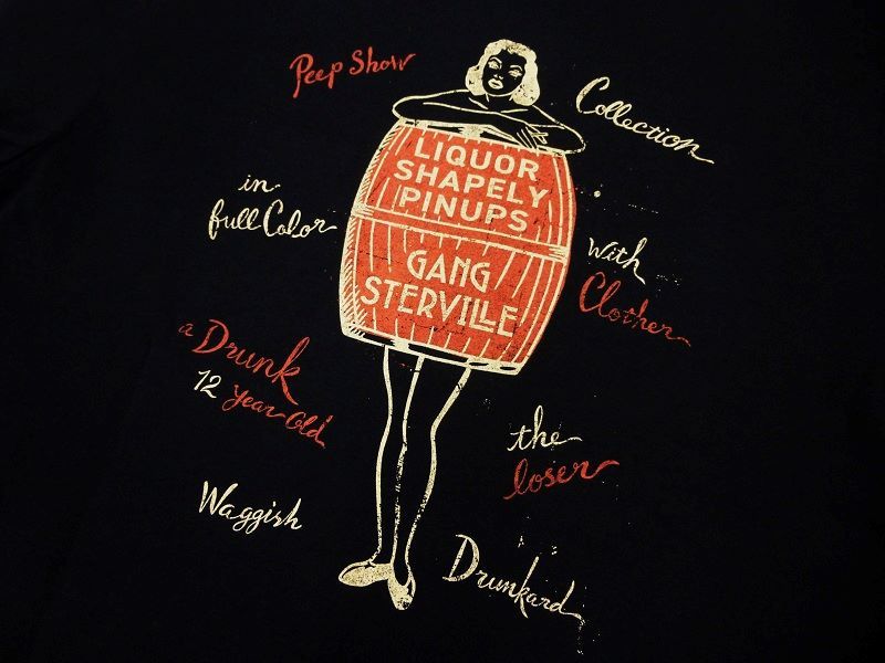 GANGSTERVILLE SHAPELY PINUPS-L/S T-SHIRTS