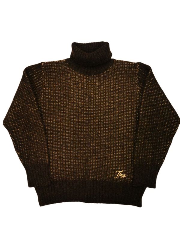 GANGSTERVILLE THUG-TURTLE NECK SWEATER