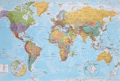 世界地図01a91HN8N