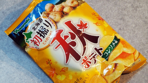 秋ポテトコンソメ味　山芳製菓２