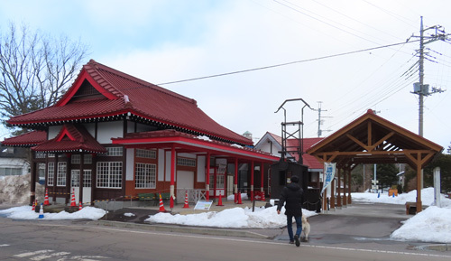 旧北軽井沢駅舎