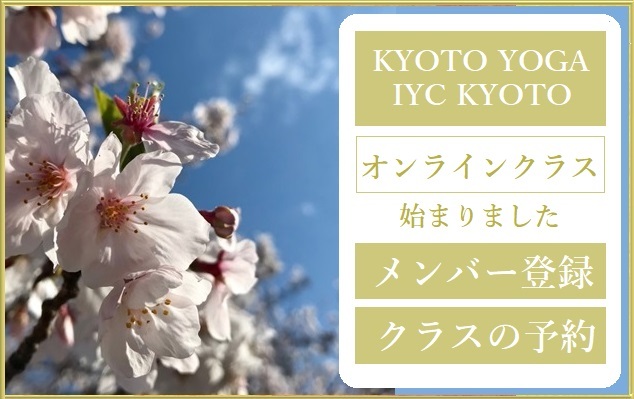 京都ヨガメンバー登録・予約のお願い