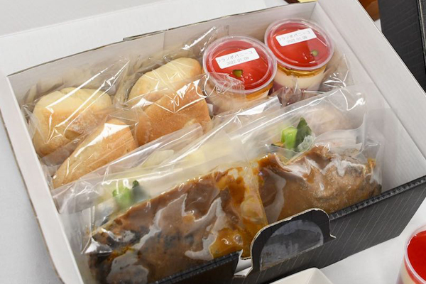 ANAの機内食通販に、ビジネスクラスメニューが「ハンバーグステーキセット」2食セットが誕生！2