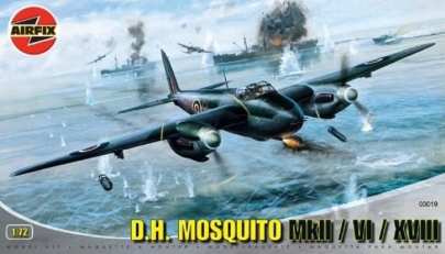 デ・ハビランドDH.98 モスキートde Havilland DH.98Mosquitoエアフィックス Airfix 1・72Airfix Matchboxプラモデル