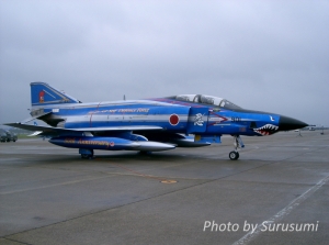 RF-4E ファントム2 第501飛行隊 50周年記念塗装機　（2004年百里基地）