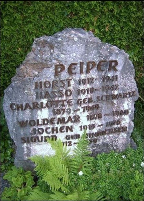 Joachim Peiper's Grave